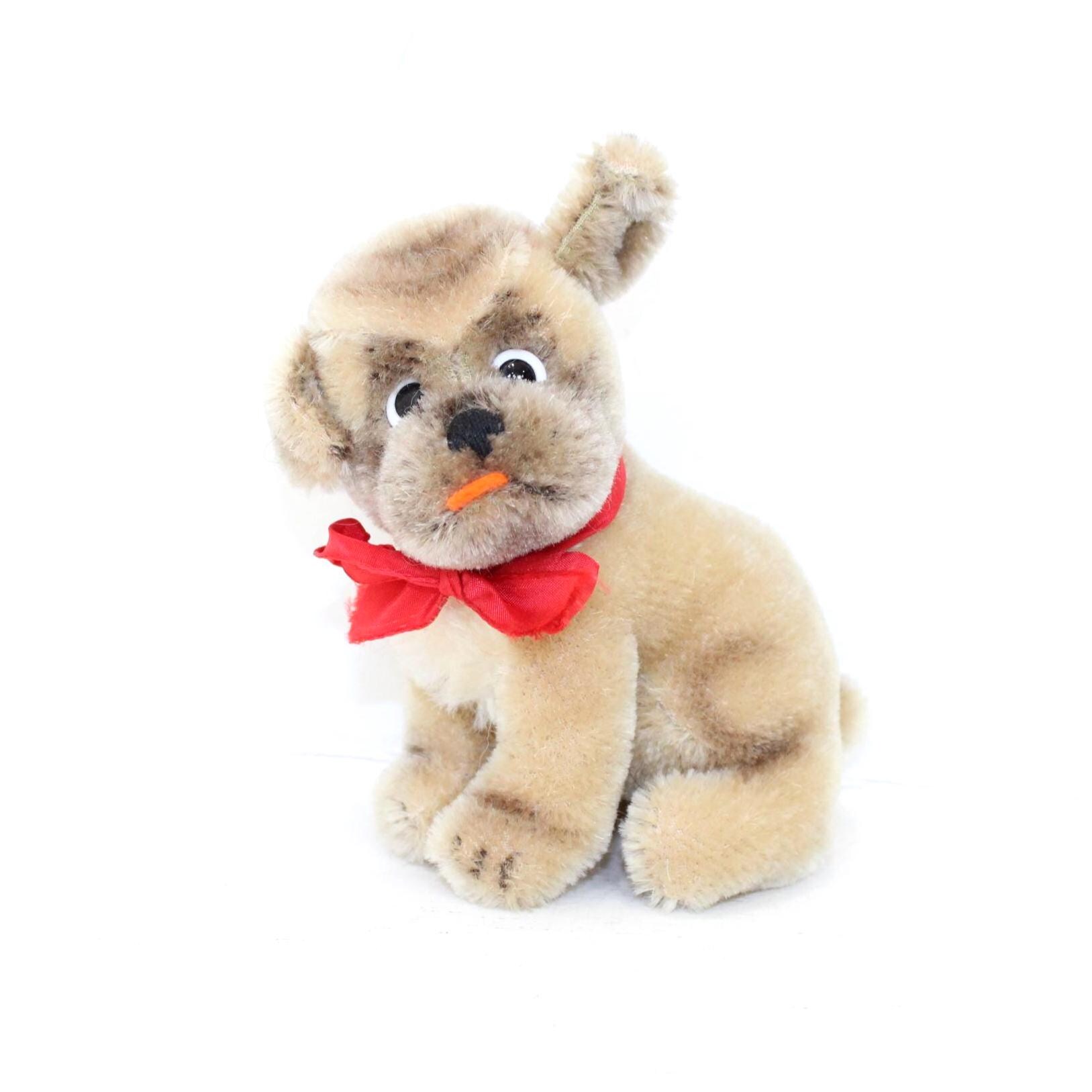 Vintage Steiff Dog Pug Mopsy Mohair Soft Toy With Button in Ear - Etsy