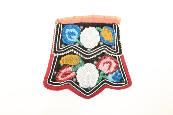 Antique Iroquois Native American Indian beadwork … - image 6