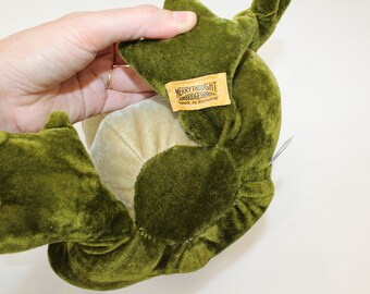 Vintage Merrythought Velvet Frog Soft Toy Collectable - Etsy