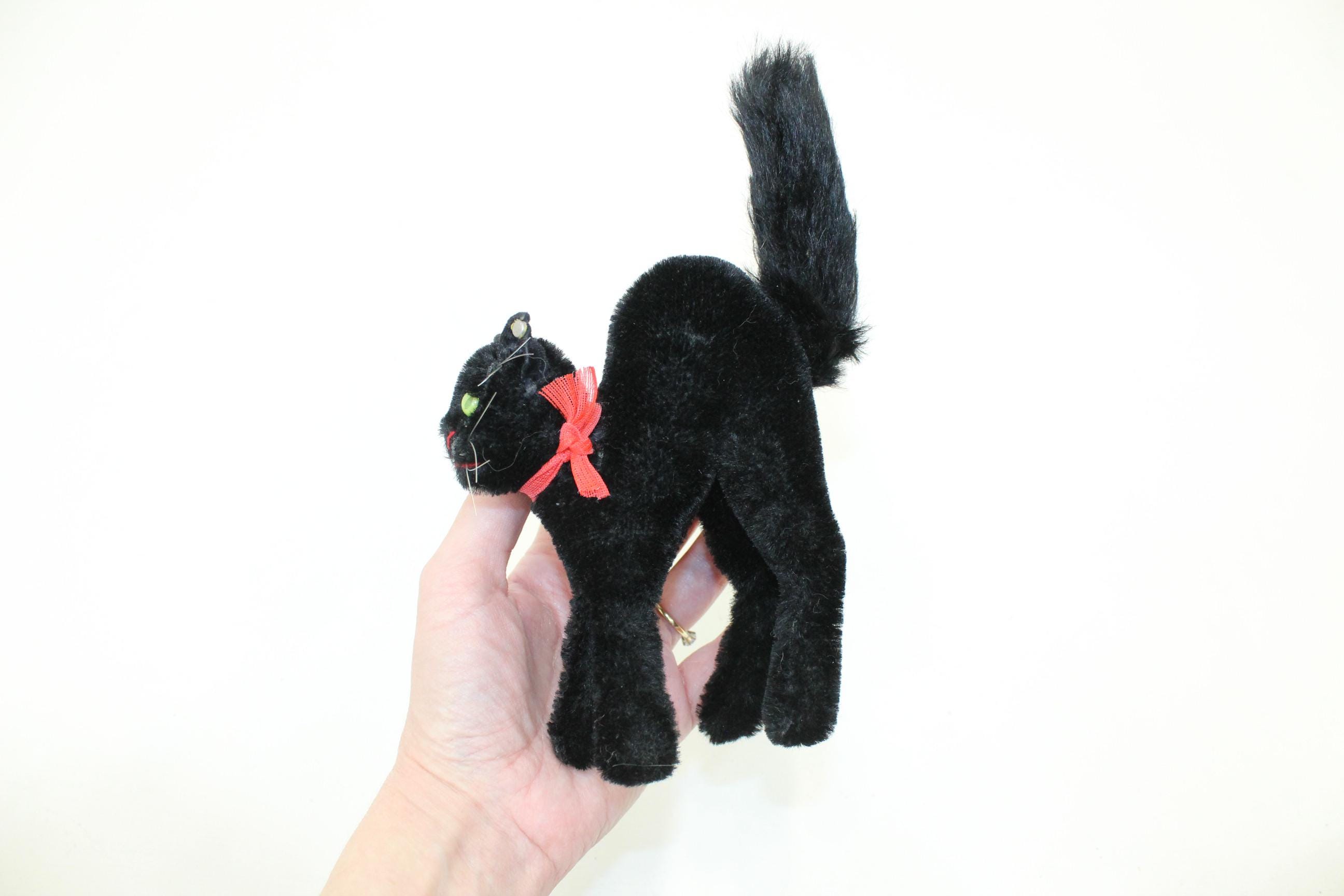 Steiff - シュタイフ★Black Tom Cat 22cm &amp;Cat Tabby 17cm Steiff - シュタイフ☆Black Tom Cat 22cm &Cat Tabby 17cm