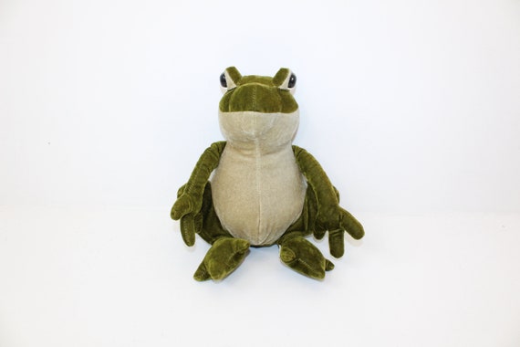 Vintage Merrythought Velvet Frog Soft Toy Collectable - Etsy