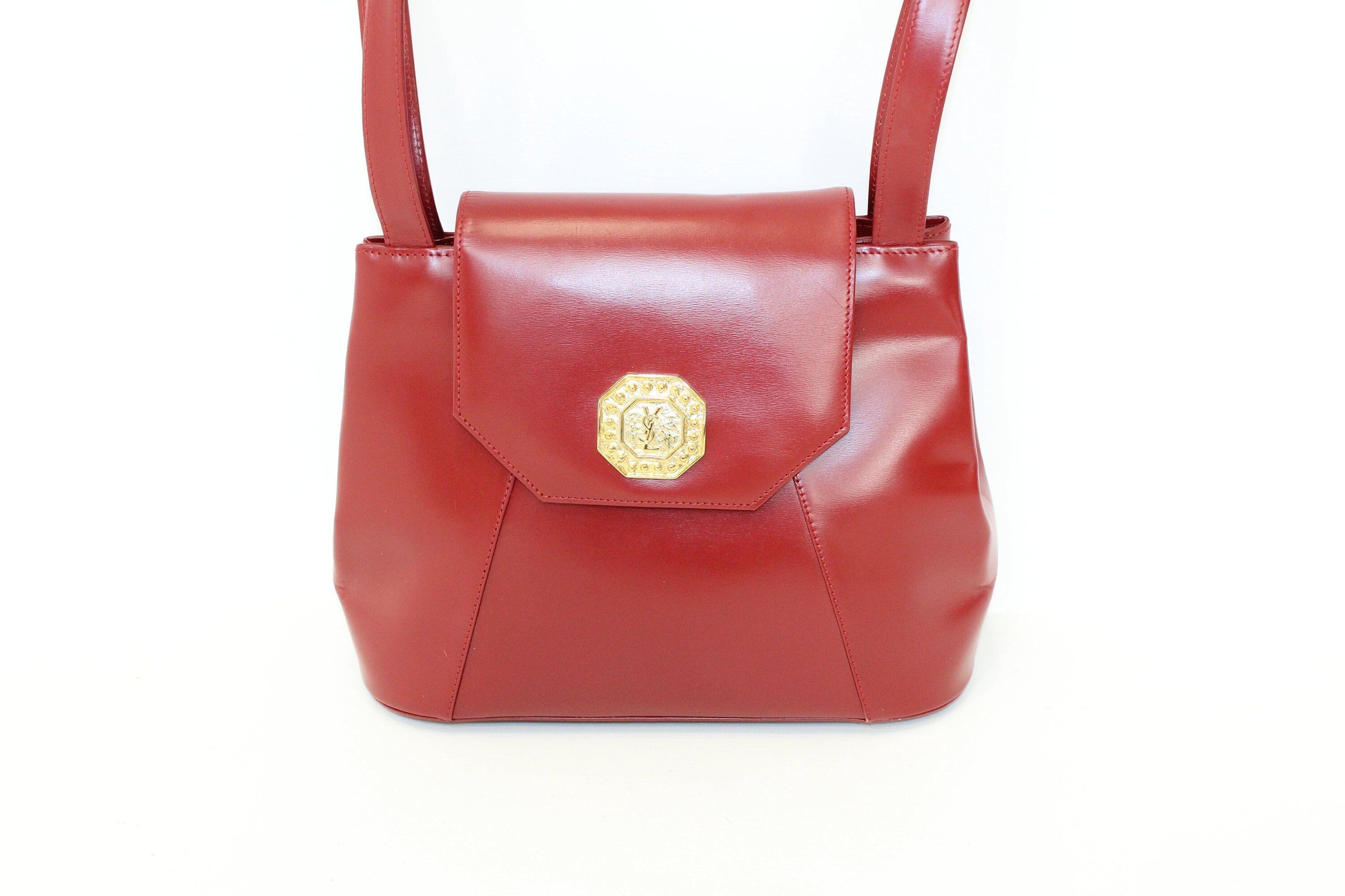 Borsa yves saint laurent rossa new arrivals