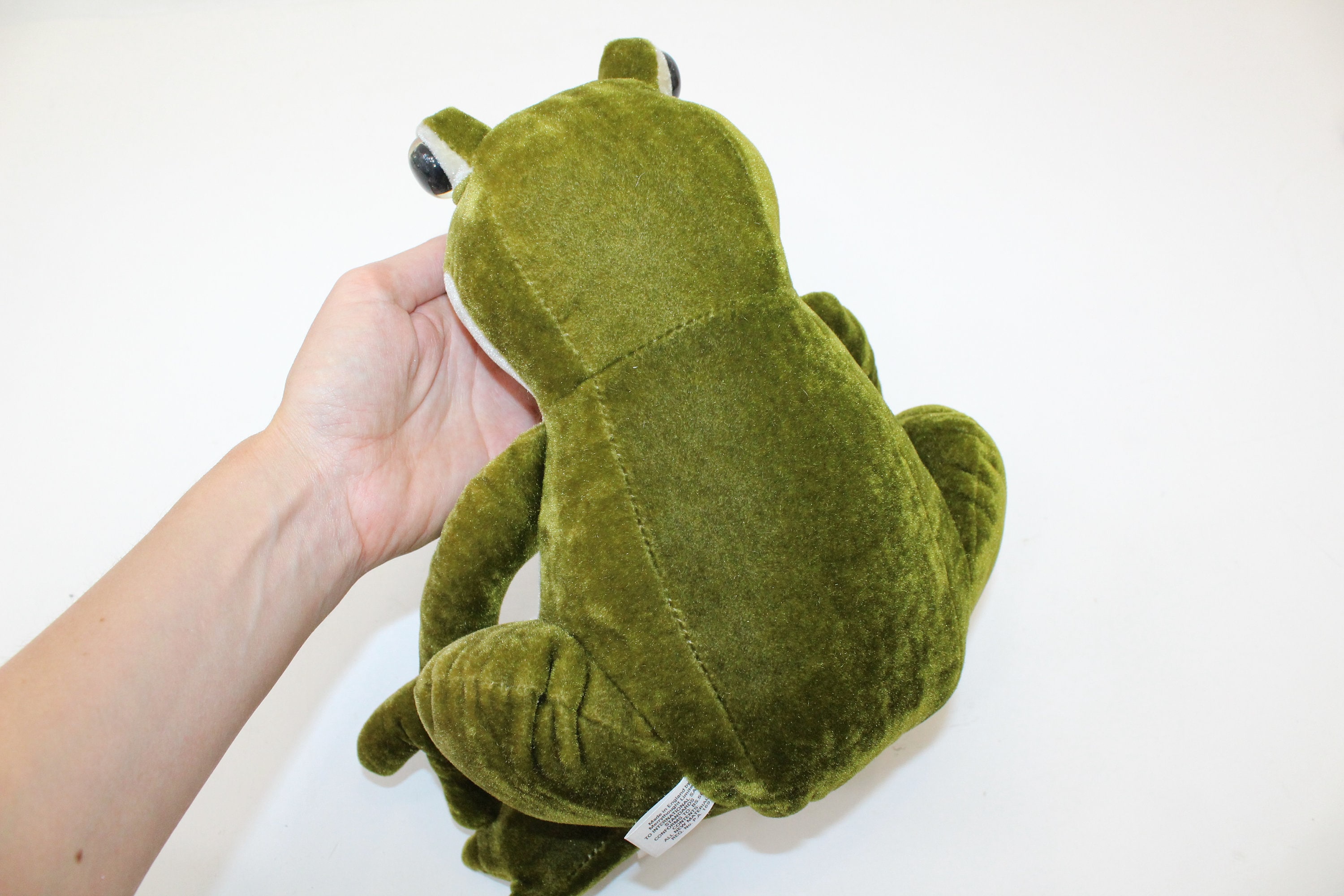 Vintage Merrythought Velvet Frog Soft Toy Collectable - Etsy