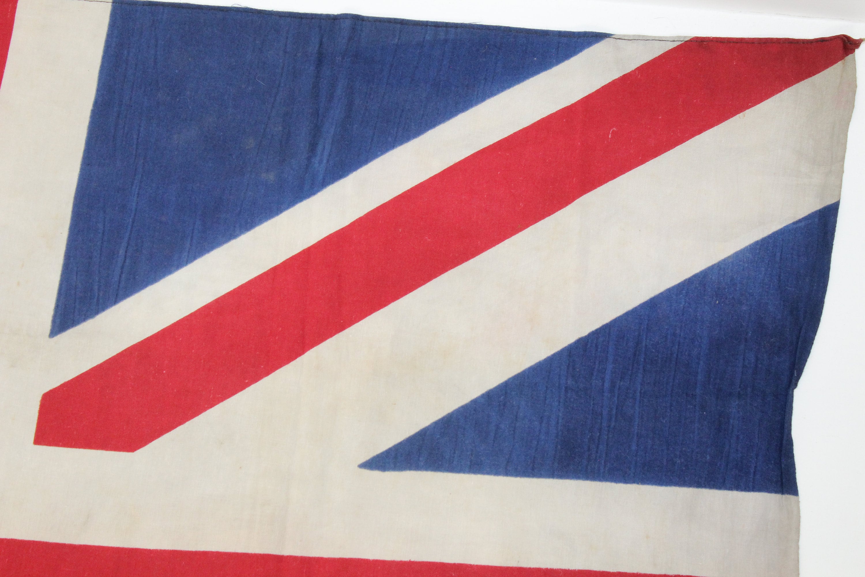 Vintage 1930s 1940s WW2 Large British Union Jack Flag Banner