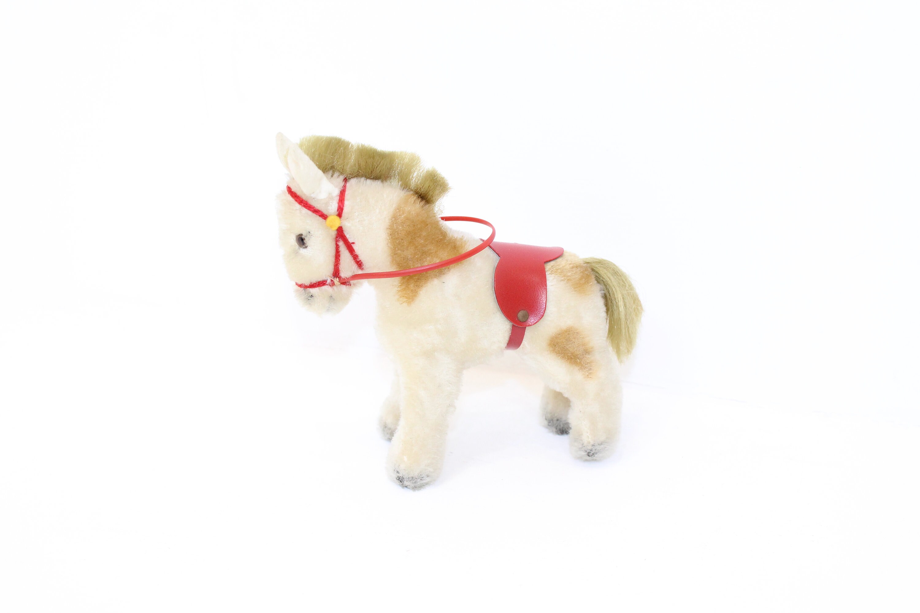 ヴィンテージ シュタイフ 馬 ポニー モヘア ぬいぐるみ コレクター