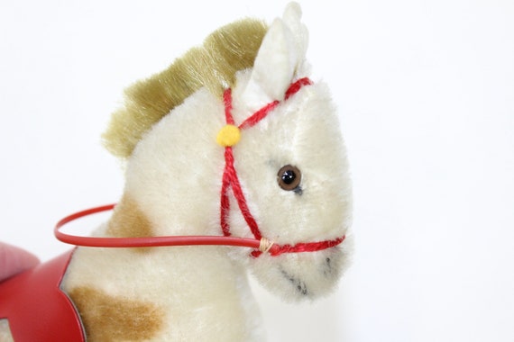 ヴィンテージ シュタイフ 馬 ポニー モヘア ぬいぐるみ コレクター