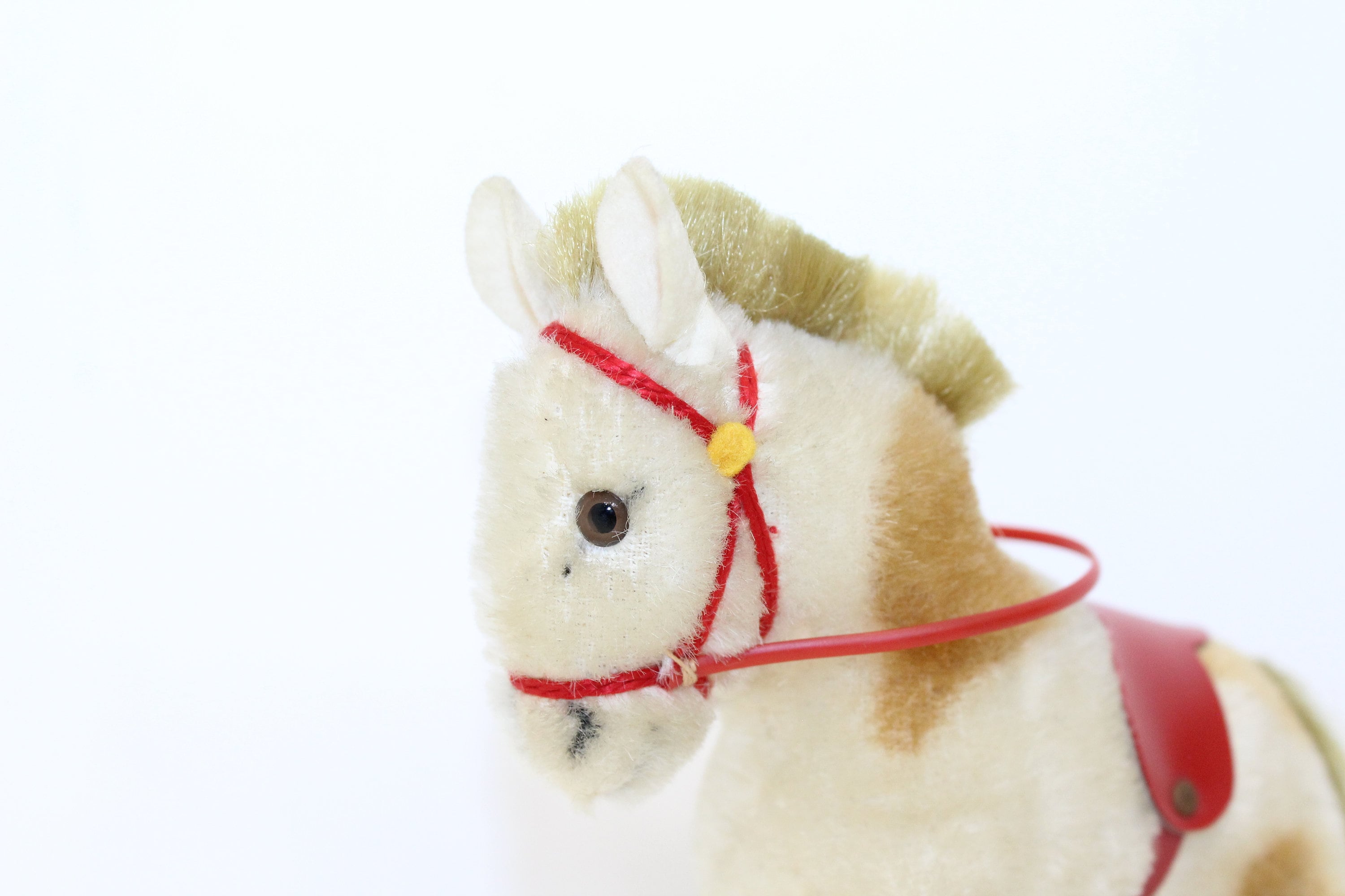 ヴィンテージ シュタイフ 馬 ポニー モヘア ぬいぐるみ コレクター