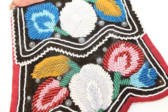 Antique Iroquois Native American Indian beadwork … - image 7