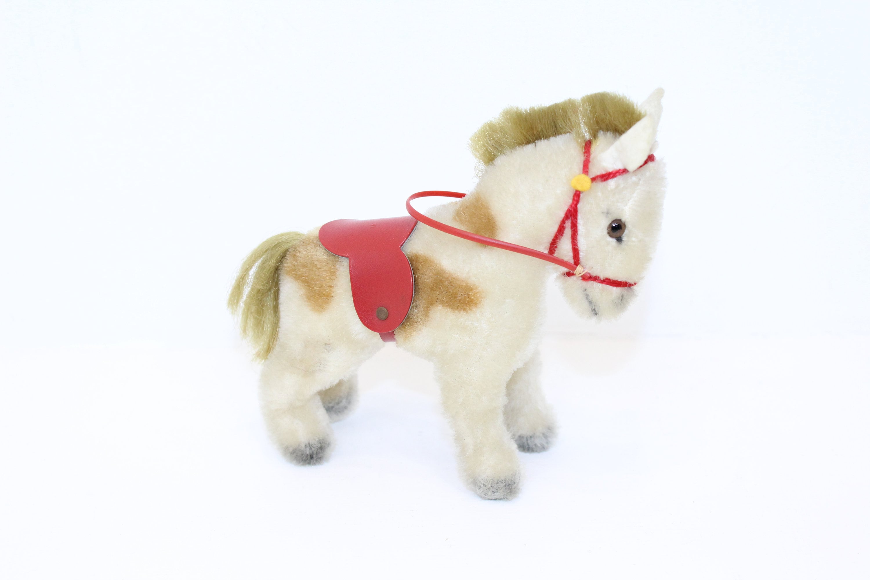 ヴィンテージ シュタイフ 馬 ポニー モヘア ぬいぐるみ コレクター