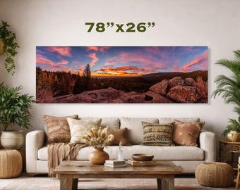 San Carlos Overlook Predawn Fine Art print, large canvas