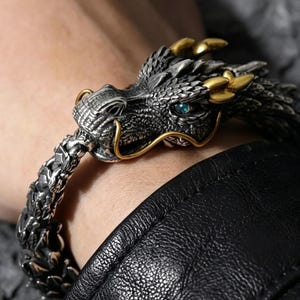 Dragon Wristband - Etsy