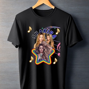 Shakira PNG File, T-Shirt Print (Digital Download)