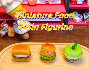 Miniature Resin Food Set | Baking Charms, Fridge Magnet DIY