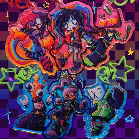 【bin様】TADGEAR PATCH （おまとめ） Scene-ish TADC Holographic Keychains!!! Pomni, Jax, Ragatha