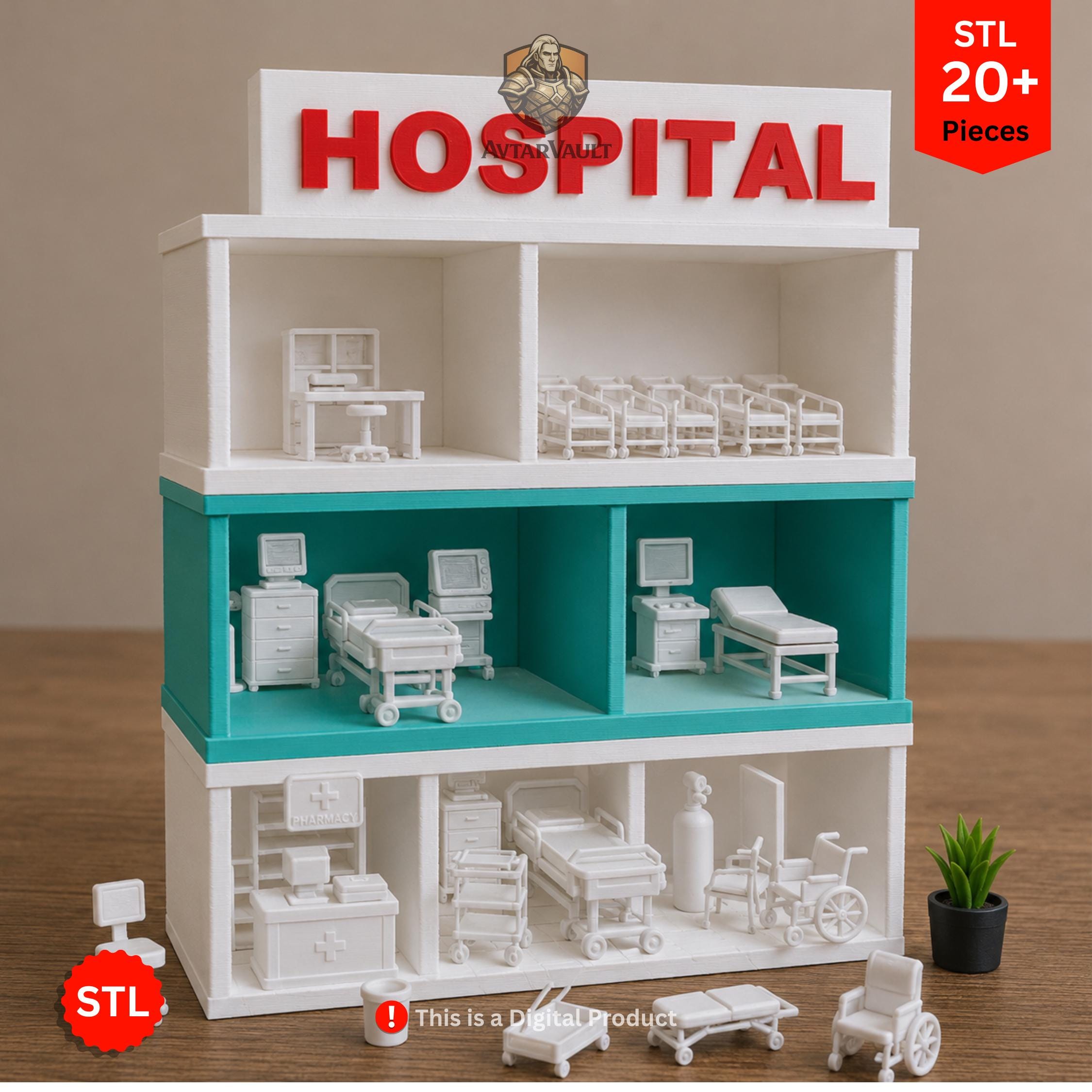 Dollhouse hospital - Etsy 日本