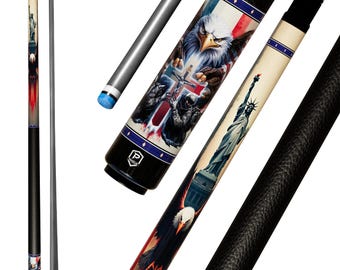 Carbon Fiber Pool Cue | Soldiers of Faith USA Hero Edition Performance Stick