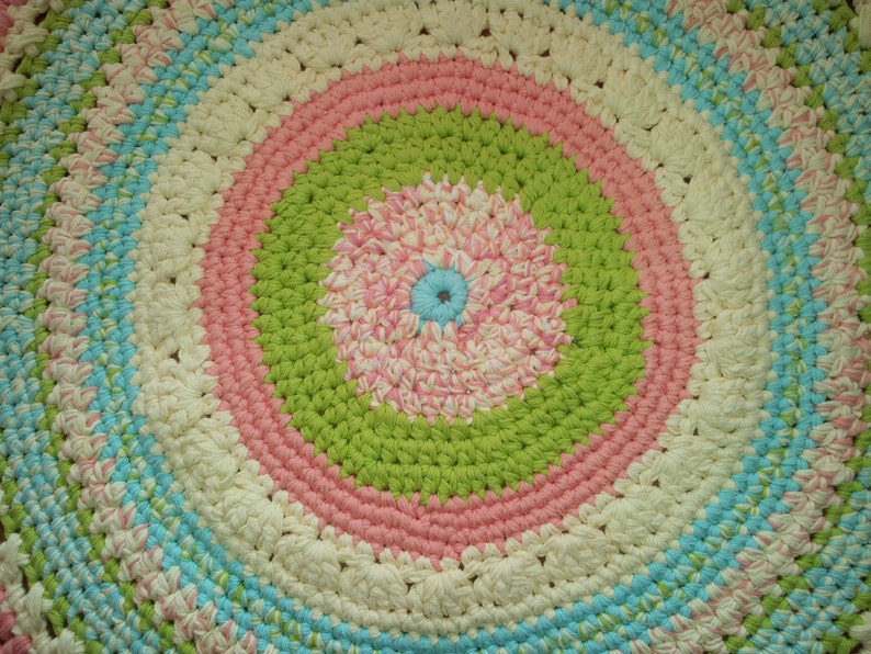 Large Custom Made Laurie's Perfect Pastel Nursery Rug Etsy