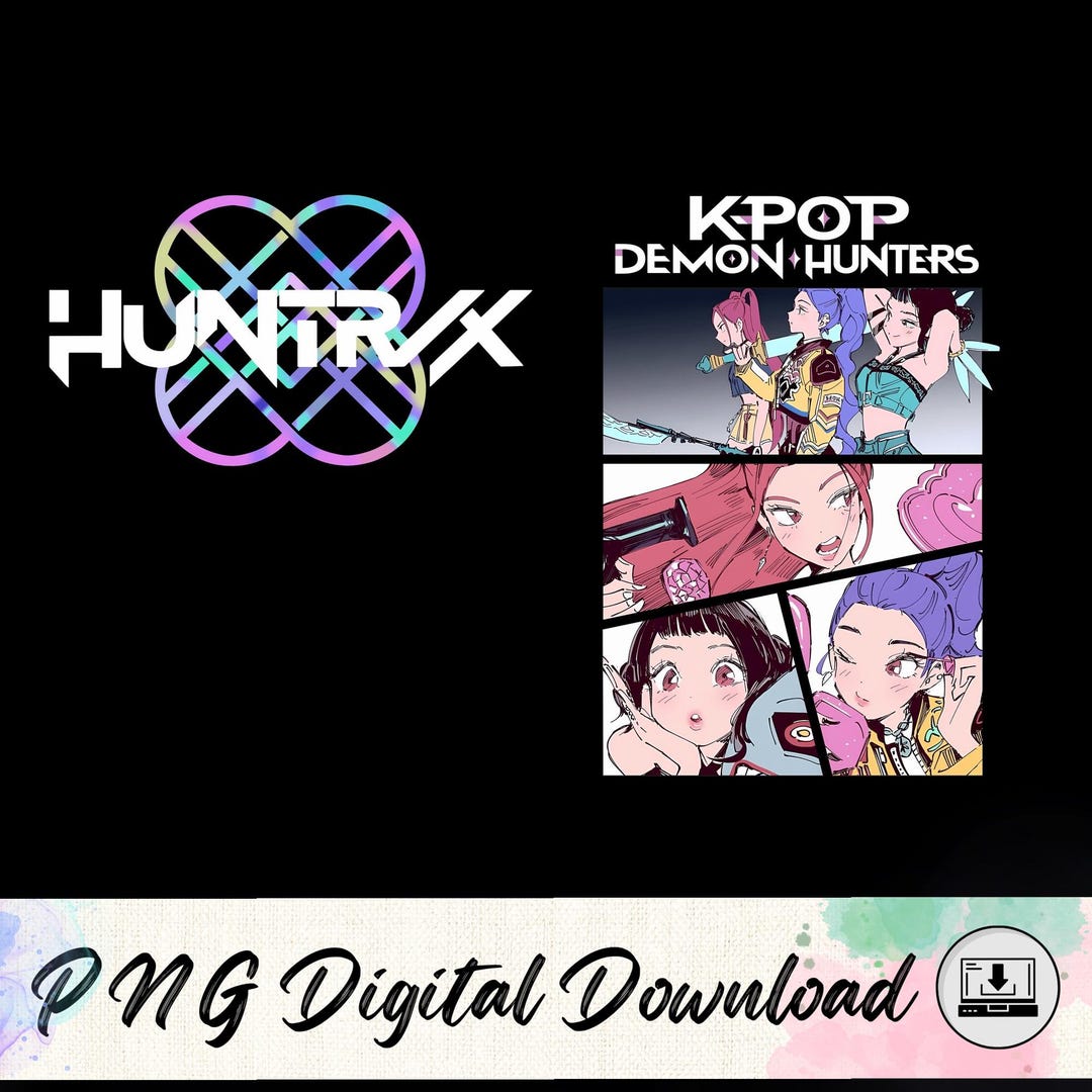 Buy Huntrix Kpop Demon Hunters PNG, Huntrix Png, Huntrix Girls, Kpop ...