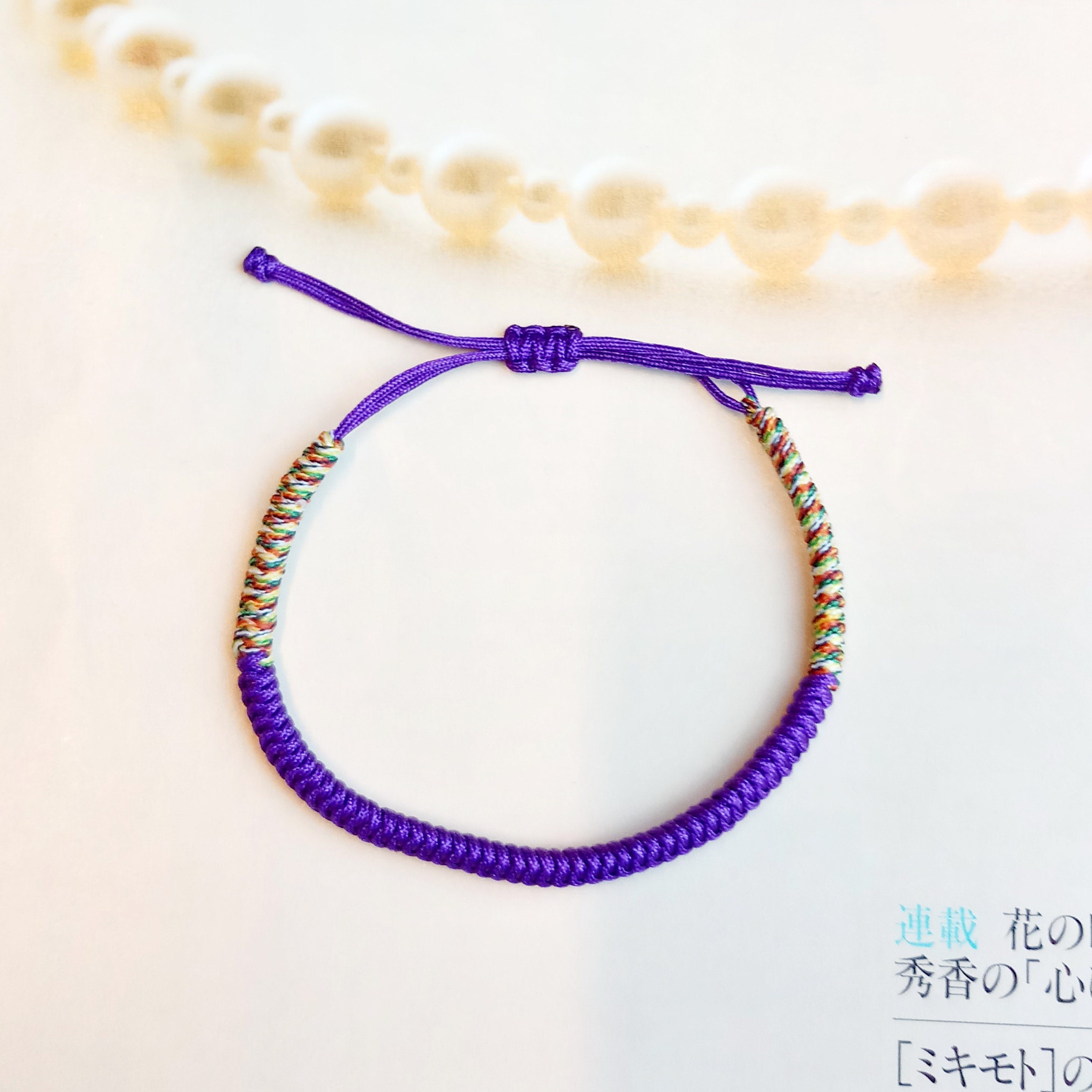 String Bracelet, Luck Bracelet, Friendship Bracelet, Fate String Bracelet, Luck Bracelet, Friendship Bracelet, Fate