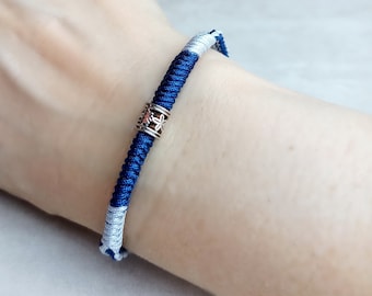 String bracelet, cord bracelet, friendship bracelet, thread bracelet, adjustable string bracelet, unisex bracelet, gifts for him (TB002)