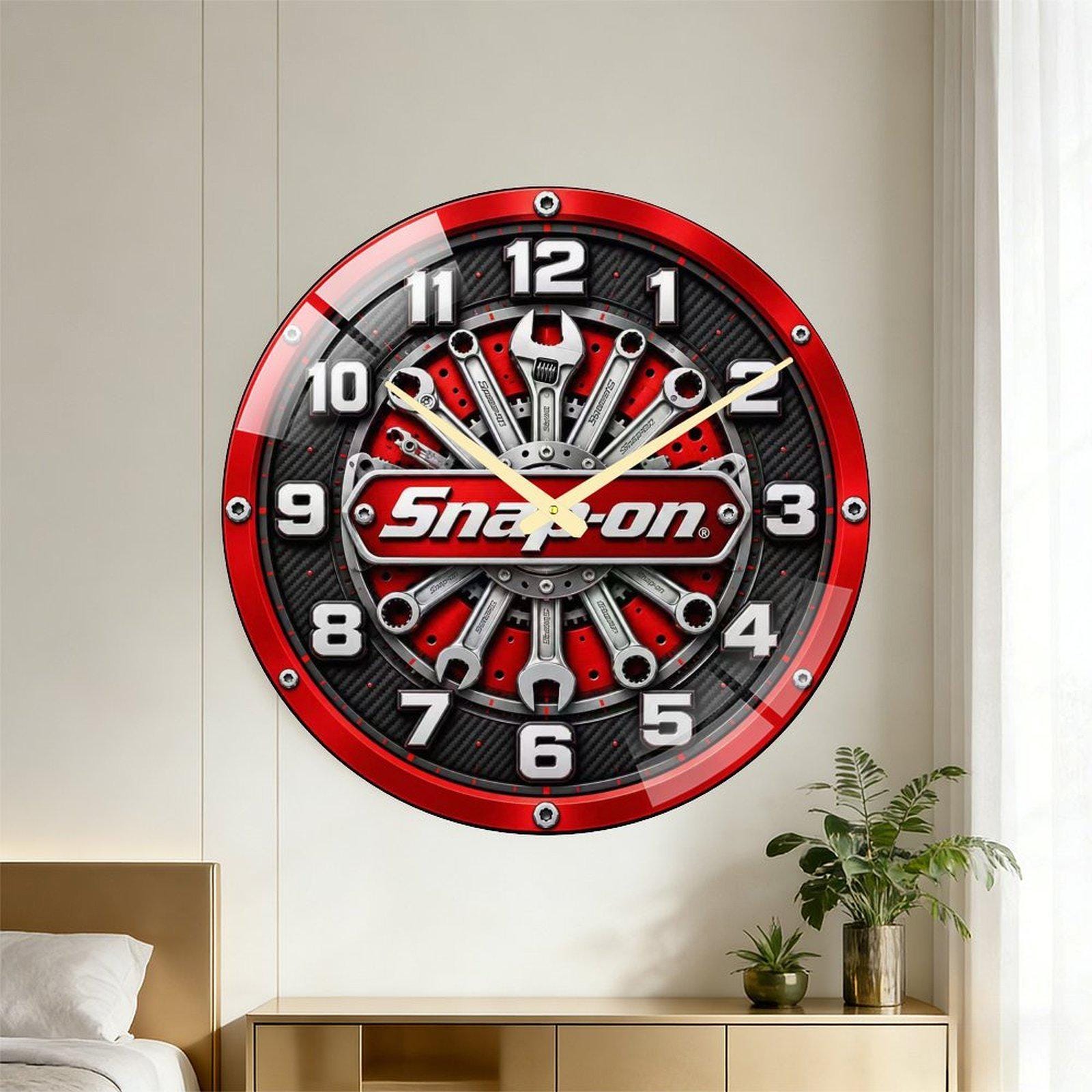 Snap on Wall Clock - Etsy