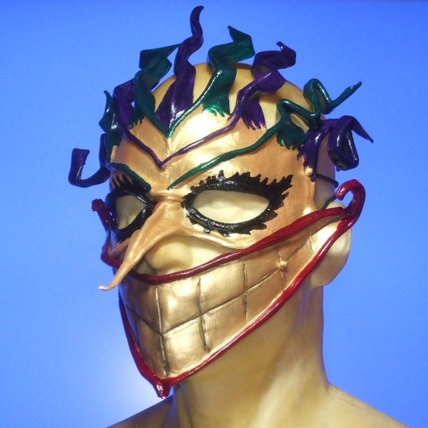 Cheshire Leather Costume Mask