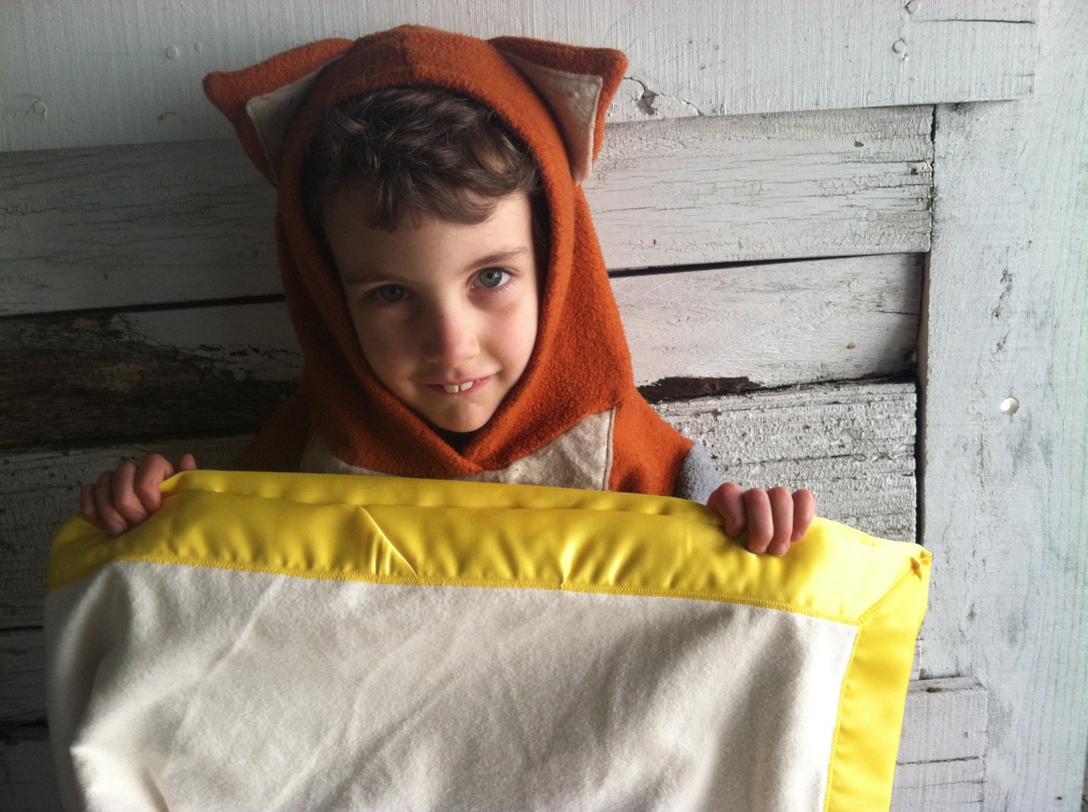 Organic Cotton Fleece Baby Blanket with Satin Trim Baby Etsy