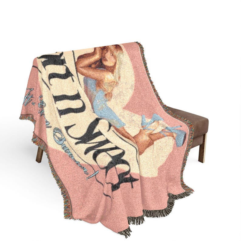 Sabrina Carpenter Short n Sweet Woven Blanket | Woven Throw Blanket image 2