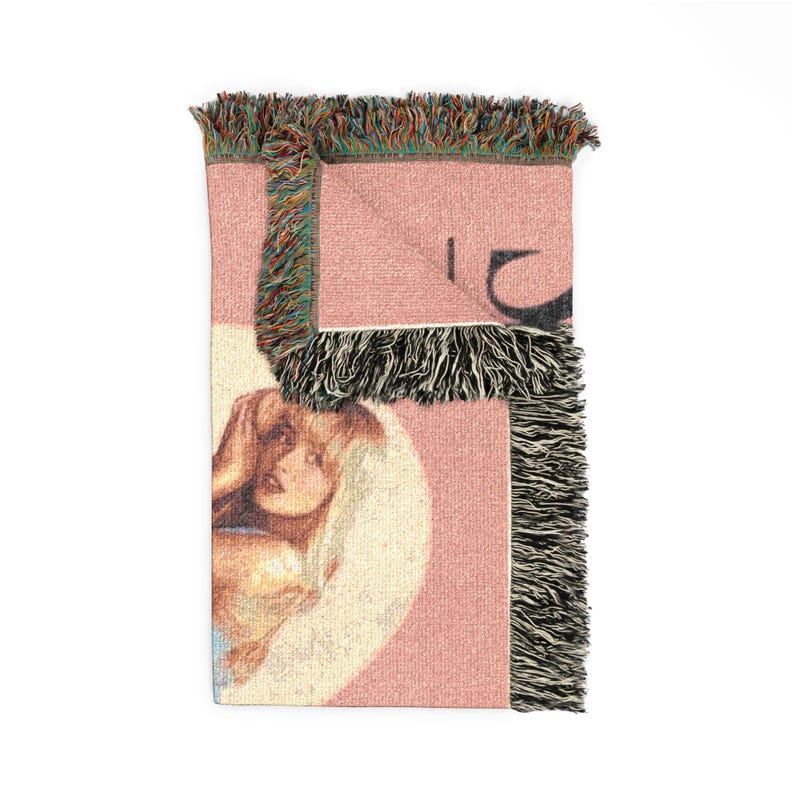 Sabrina Carpenter Short n Sweet Woven Blanket | Woven Throw Blanket image 6