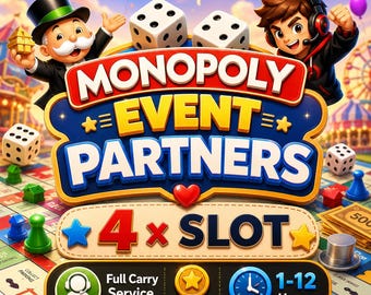 Monopoly Go Partners - Event Slot Partners - Full Carry Service 80k Point