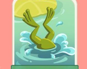 Frog Legs - Set 7 - Monopoly Go 2 Star Sticker