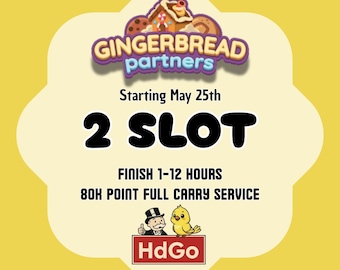 Event Partners 2 Slot | Full Carry Service 80k Point | Monopoly Go Partners