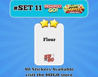 Flour — Set 11 - Monopoly Go 2 Star Sticker