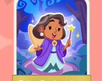 Fairy Godmother - Set 16 - Monopoly Go 3 Star Sticker