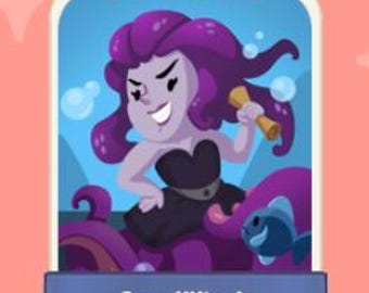 Sea Witch - Set 14 - Monopoly Go 3 Star Sticker