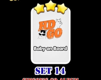 Baby on Board - Set 14 - Monopoly Go 3 Star Sticker