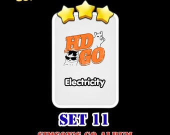 Electricity - Set 11 - Monopoly Go 3 Star Sticker