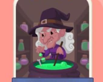Wicked Witch - Set 14 - Monopoly Go 3 Star Sticker