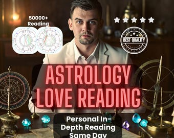 シナストリーの徹底リーディング • 相性診断レポート • 占星術カップル分析 • 恋愛チャートリーディング PDF