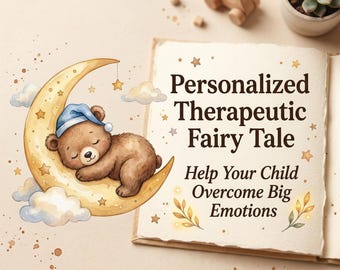 子どもの不安を和らげるための、パーソナライズされたセラピー童話（PDFダウンロード）