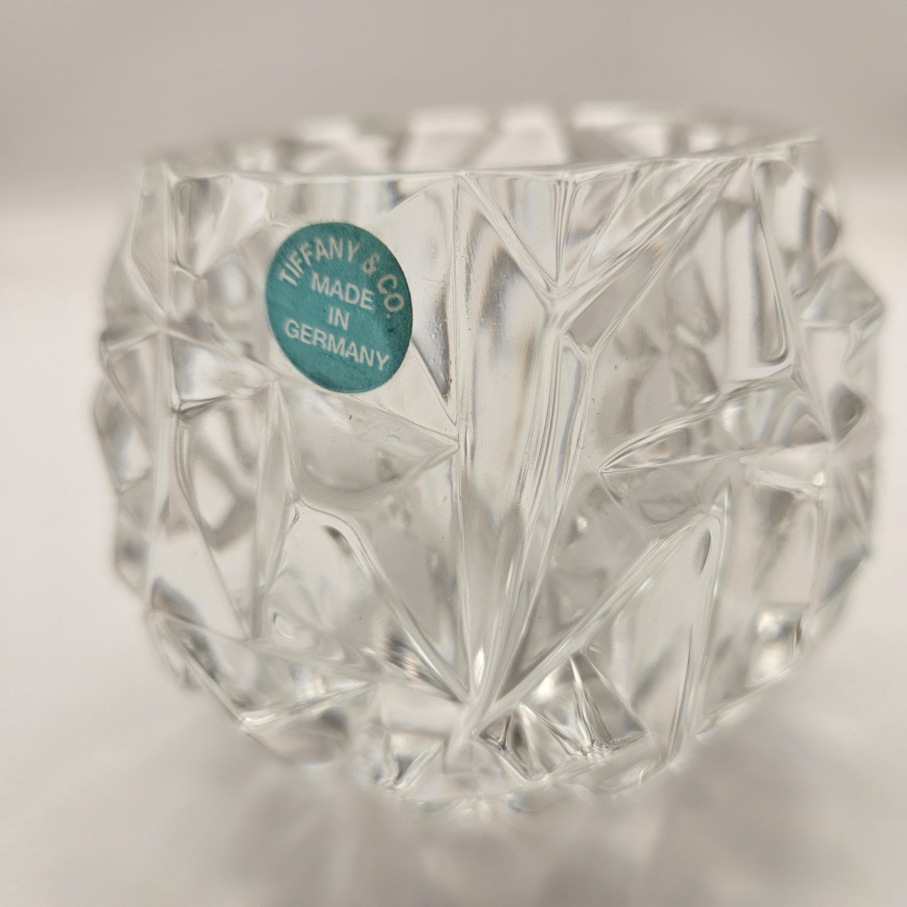 Tiffanys and Co Crystal Bowl - Etsy