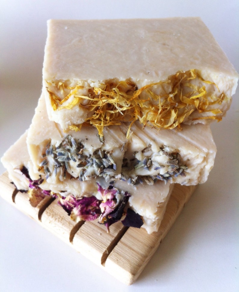 Bulk Soap Set 3 THREE Soap Bars and One Soap Deck Multi bar Etsy