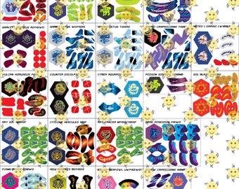 Metal Masters - Metal Fight Beyblade Stickers