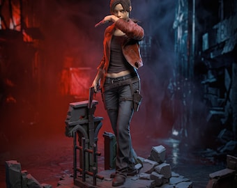 Resident Evil – Claire Redfield – Hand Painted Collectible Figure - Resin-Statue