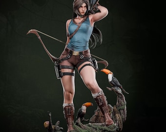 Tomb Raider – Lara Croft – Hand Painted Collectible Figure