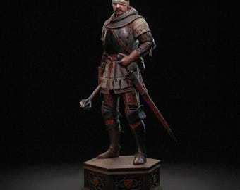 Kingdom Come Deliverance – Jan Zizka – Hand Painted Collectible Figure