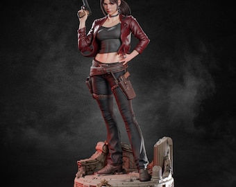 Resident Evil Veronica – Claire Redfield – Hand Painted Collectible Figure - Resin-Statue