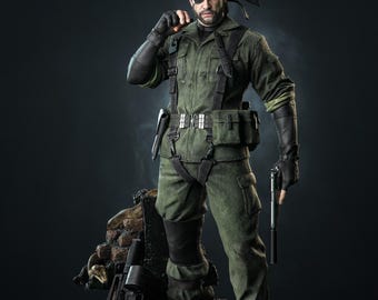 メタルギアソリッド3 – スネークイーター – 手描きコレクタブルフィギュア