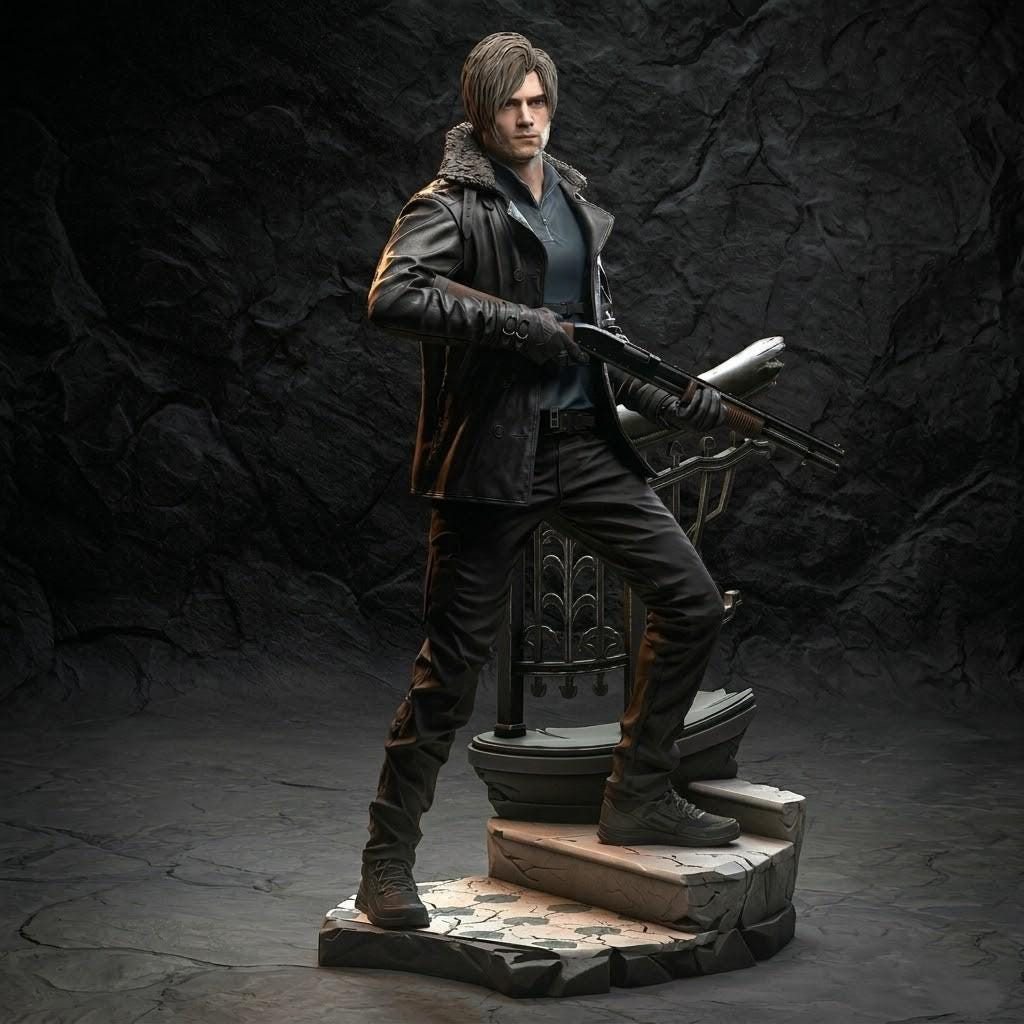 のり　RE4 フィギュア Resident Evil 4 Action Figure - Etsy