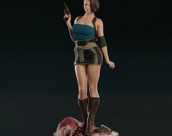 Resident Evil – Jill Valentine – Hand Painted Collectible Figure